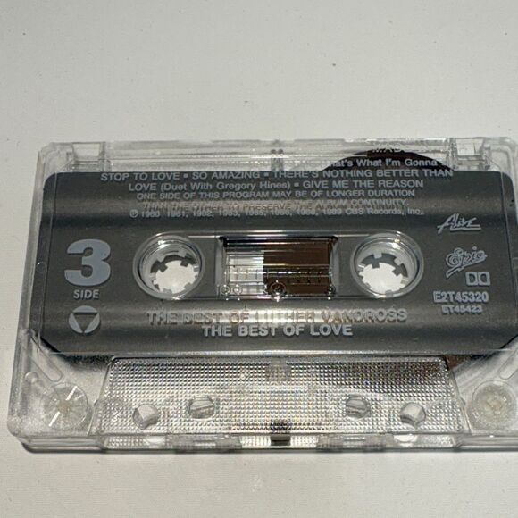 The Best of Luther Vandross Cassette Tape - Picture 4 of 5